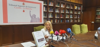 La presidenta del TSJCLM da cuenta de la actividad de juzgados y tribunales de la comunidad durane el año pasado